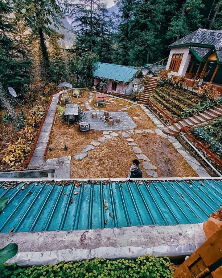 Parvati Kuteer Riverside Resort Kasol Exteriör bild