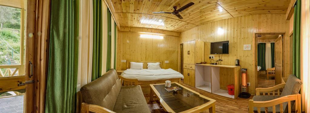 Parvati Kuteer Riverside Resort Kasol Exteriör bild