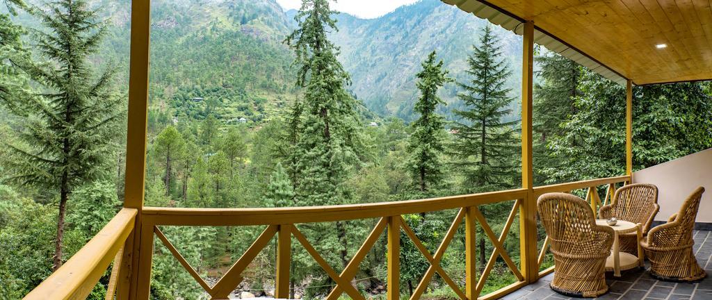 Parvati Kuteer Riverside Resort Kasol Exteriör bild