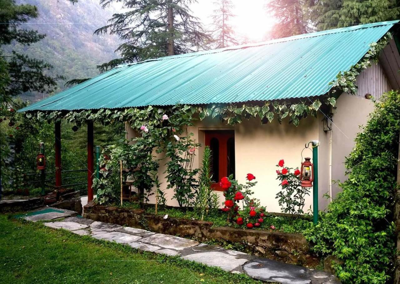 Parvati Kuteer Riverside Resort Kasol Exteriör bild