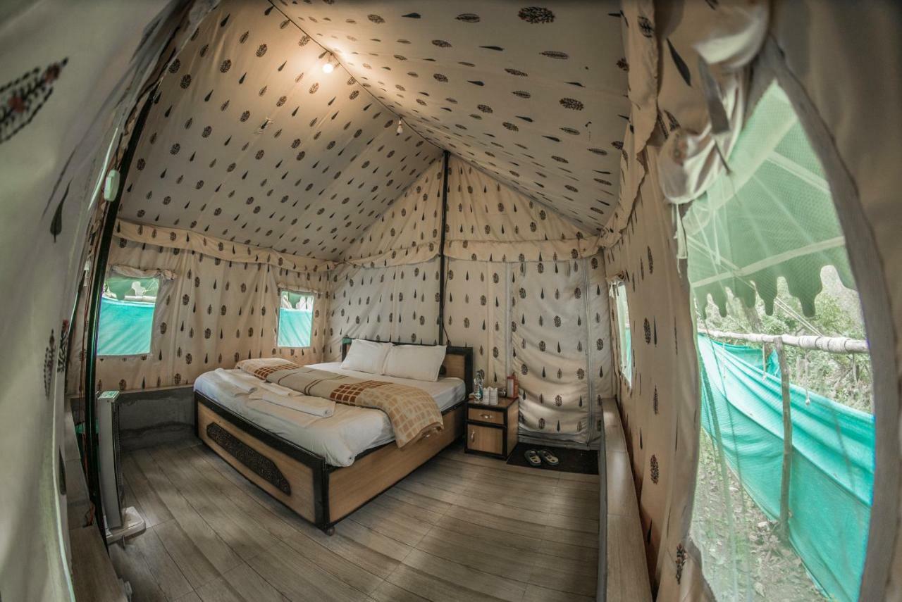 Parvati Kuteer Riverside Resort Kasol Exteriör bild