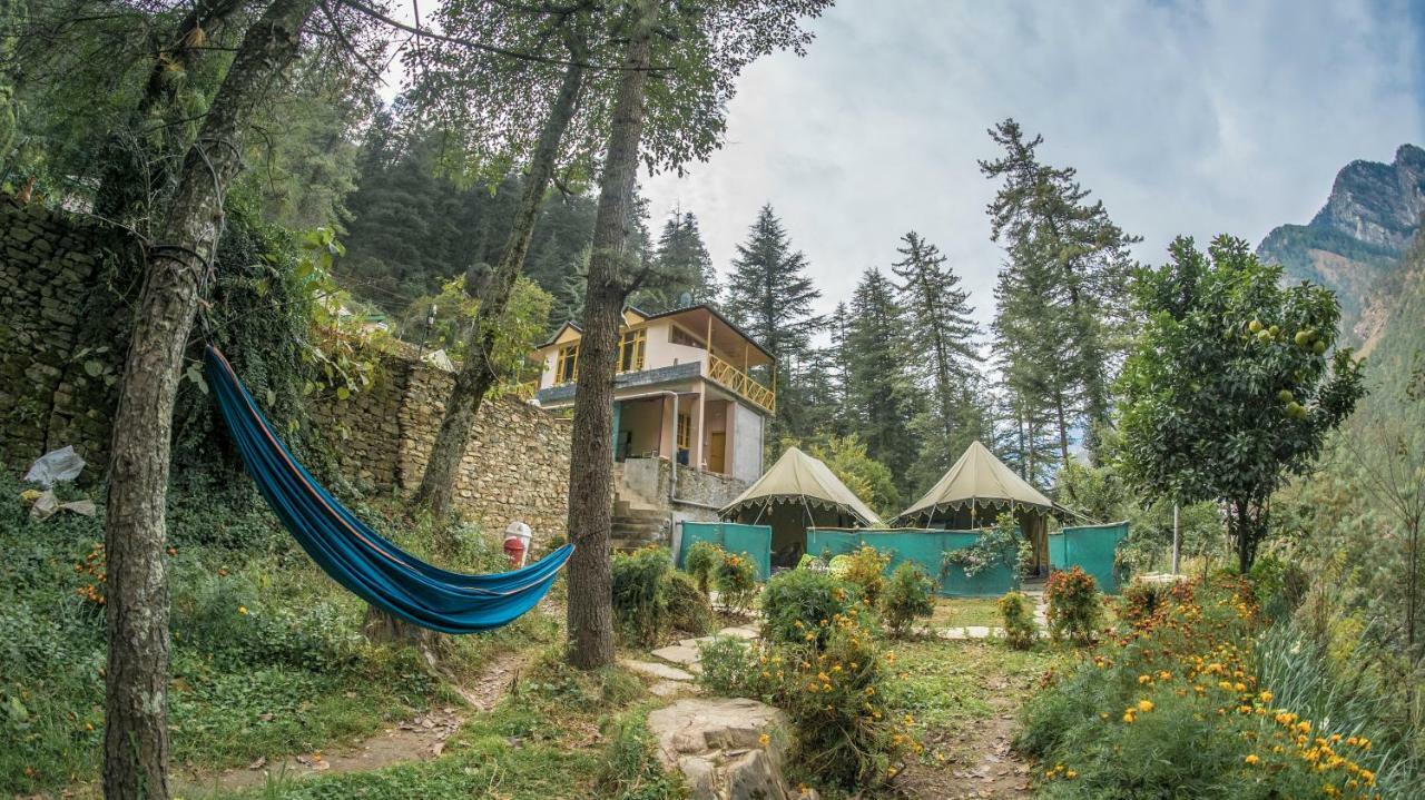 Parvati Kuteer Riverside Resort Kasol Exteriör bild